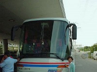 このバスでシャモニーまで