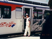 今日は鉄道の旅です！