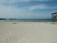 隣接した海水浴場