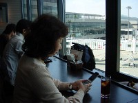 お出かけメールで多忙