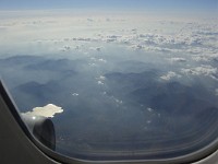 日光の上空？