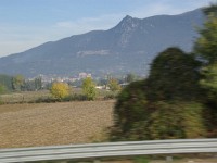山の中腹に村？