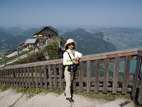 山頂にて