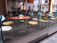 ヒルトンホテル傍のカフェ