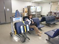 早朝のブタペスト空港