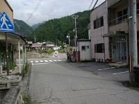 村の中心地？　　映画の舞台？