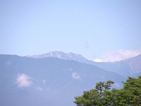 農鳥岳？