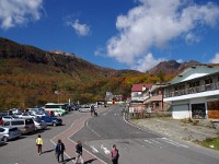 IMG 7923  紅葉を纏う茶臼岳と朝日岳