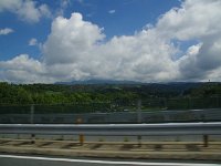 雲を纏った八ヶ岳
