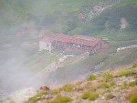 眼下遥かにロッジ立山