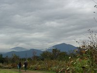 雲掛かる大山・丹沢