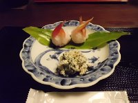 特産の茗荷寿司