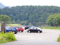 駐車場より橋を望む