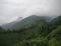 雲が上がっていきます。