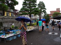 陣屋の朝市・・・もう閉店時間でした