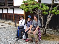 歩き疲れて、一休み！