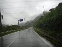 通る車も少なくなりました。