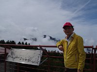 焼岳をバックに・・・
