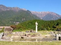 展望園地・・・見たかったこの景色（錫杖岳・笠ヶ岳・抜戸岳等が手の内に）
