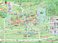 高山の散策マップ