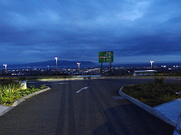 すっかり、日も落ちました。