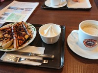 今朝は、サンマルクカフェです、英くんが探し出してくれました。毎回、ご苦労様！