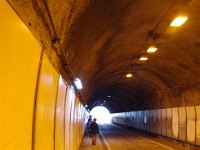 トンネルを抜けて！