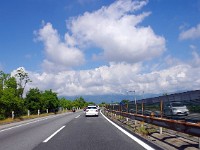 白根三山・鳳凰三山は雲の中・・・期待していたのに