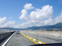 正面に、身延山？ だが、富士山はまだ見えない！