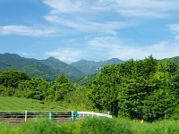 愛鷹山を望む