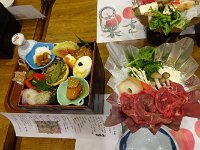 とても美味しい夕食