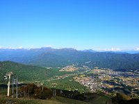 奥信濃の山々がキレイだ