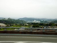 八王子トンネルを抜けた景色。