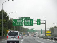 鶴ヶ島JCTは小雨；天気予報どおり！