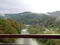 松本から流れ来る犀川・・・