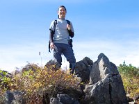 若き登山者
