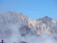 杓子岳と白馬岳
