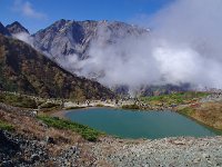 池を中心に