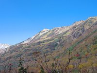 晩秋の山