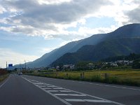 綺麗な稜線ですね