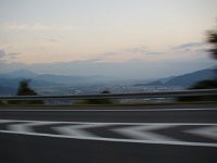 姥捨SAより、長野市街