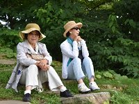 一息付いて