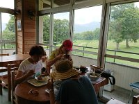 眺めの良い食堂でした
