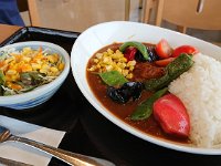 道の駅で腹ごしらえ