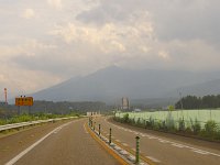 妙高山は雲の中