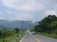 何故か、直線道路？