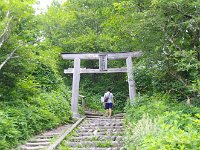 願掛けに！　一人で