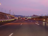 夕暮れの東名
