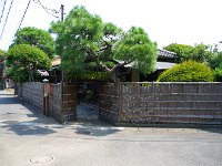 全景です。平屋作り。