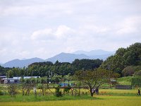 丹沢が目の前に